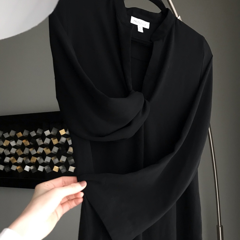 Black Bell sleeve Shirt